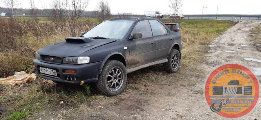 фото застрявшего Subaru impreza Нижний Новгород