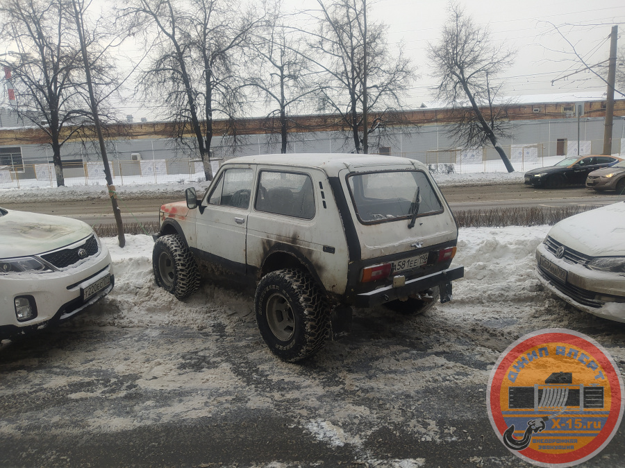 фото застрявшего Jeep Grand Cherokee I Москва