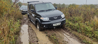 Вытащить машину из колеи вытащить застрявшую машину Mitsubishi L 200, УАЗ Патриот
