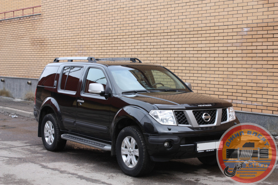 фото застрявшего Nissan Pathfinder Жуковский
