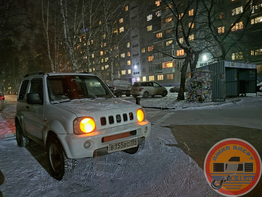 фото застрявшего Suzuki jimny wide Новосибирск