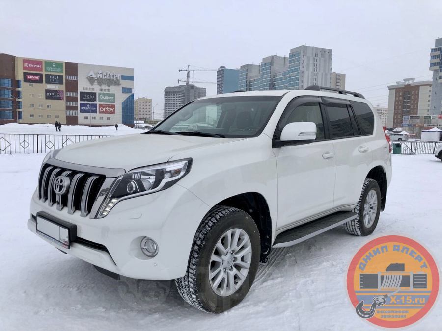 фото застрявшего TLC Prado 150 Красноярск