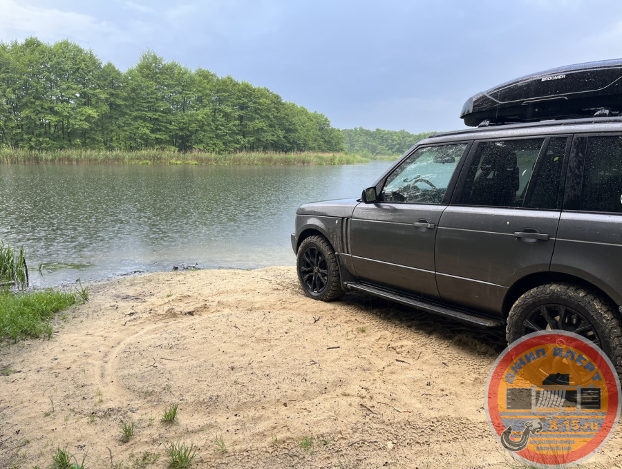 фото застрявшего Land Rover Range Rover III Мытищи