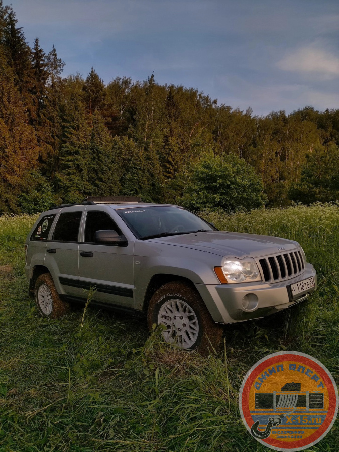 фото застрявшего Jeep grand Cherokee  Владимир