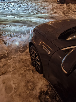 помогите, застряла в снегу на парковке вытащить застрявшую машину Киа оптима 
