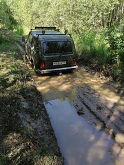 помогите пожалуйста,  застряли две нивы. Обе сидят на брюхе, в лесной колее.  вытащить застрявшую машину Ваз  , ваз 
