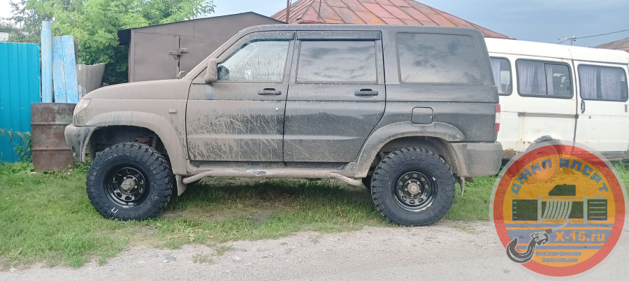 фото застрявшего Хонда CR-V, УАЗ Патриот Новосибирск