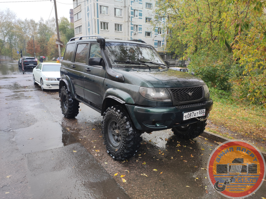 фото застрявшего Патриот Мытищи