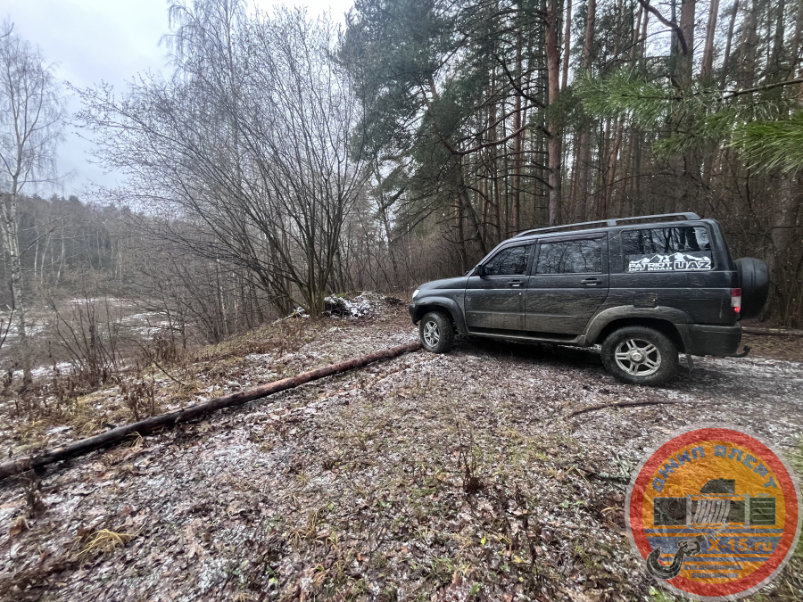 фото застрявшего Уаз Патриот Лыткарино
