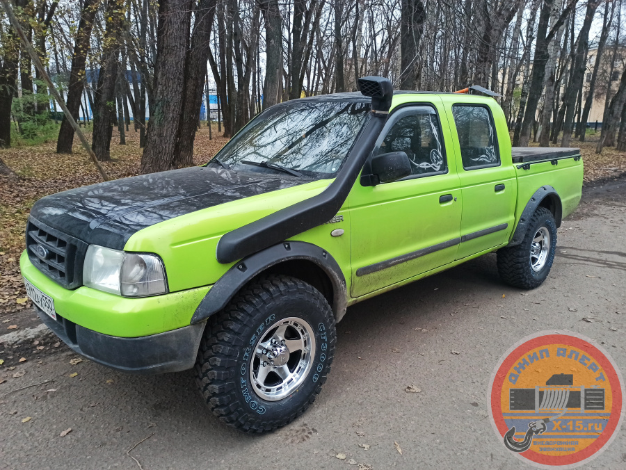 фото застрявшего Ford Ranger Воскресенск