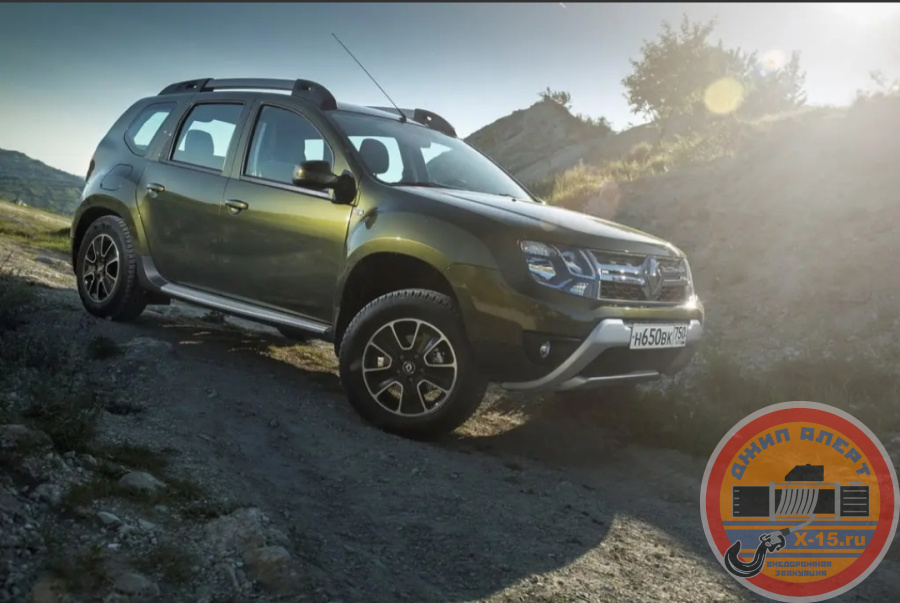 фото застрявшего Renault Duster Пермь