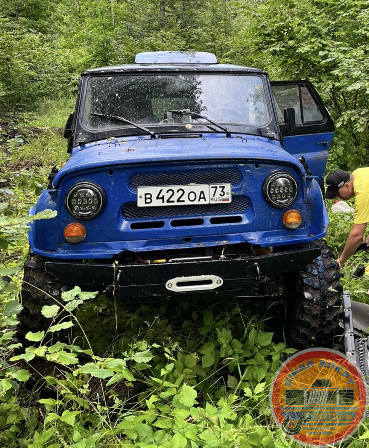 фото застрявшего Уаз 469 Ульяновск