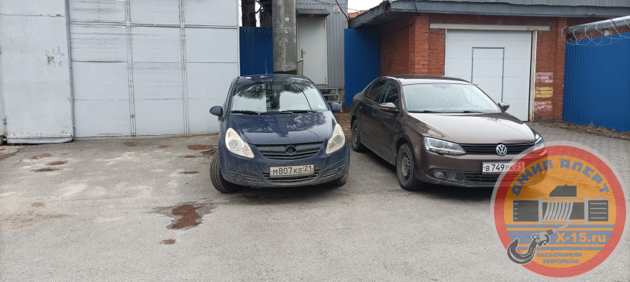 фото застрявшего Opel corsa d  Чебоксары