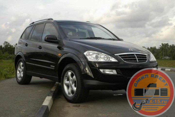 фото застрявшего SsangYong Kyron Выкса