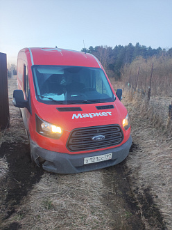 прошу помощи,  вытащить застрявшую машину Ford Transit 