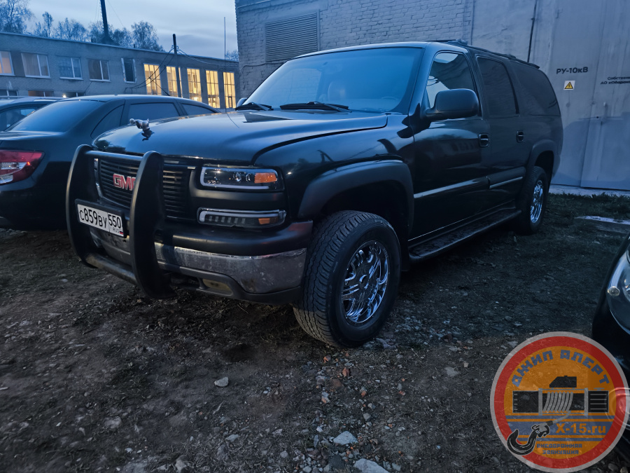фото застрявшего GMC SUBURBAN Тейково