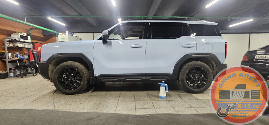 фото застрявшего Haval H3 4WD Москва