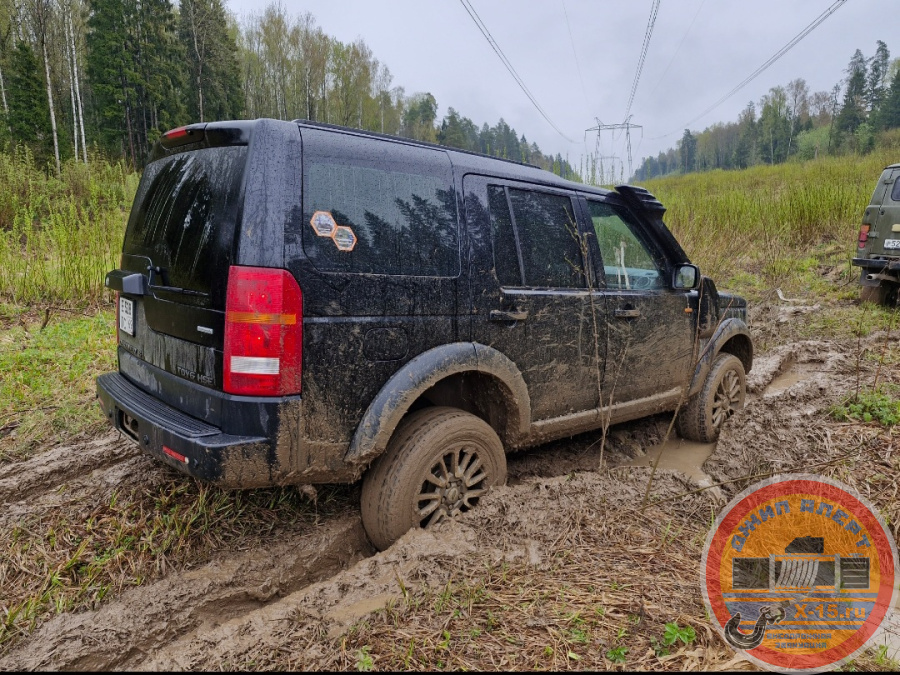 фото застрявшего LR Discovery Балашиха