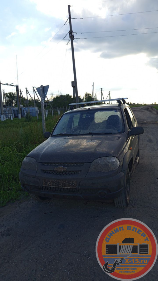 фото застрявшего Шнива 