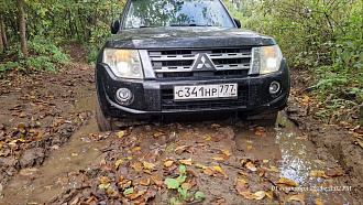Застрял, прошу вытащить вытащить застрявшую машину Pajero 4