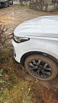 помогите пожалуйста,  залез в грязь не могу выбраться , до асфальта 4 метра , могу подождать сколько надо  ,  вытащить застрявшую машину Чери тиго 7