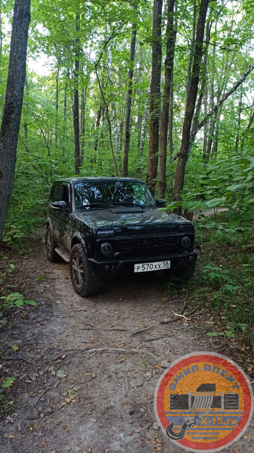 фото застрявшего нива 