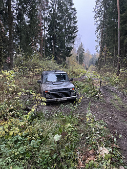 помогите, застрял. Машина разрылась, лебедки нет, трасса нет вытащить застрявшую машину Нива