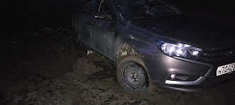 Нужна помощь, дёрнуть машину. вытащить застрявшую машину Лада Веста