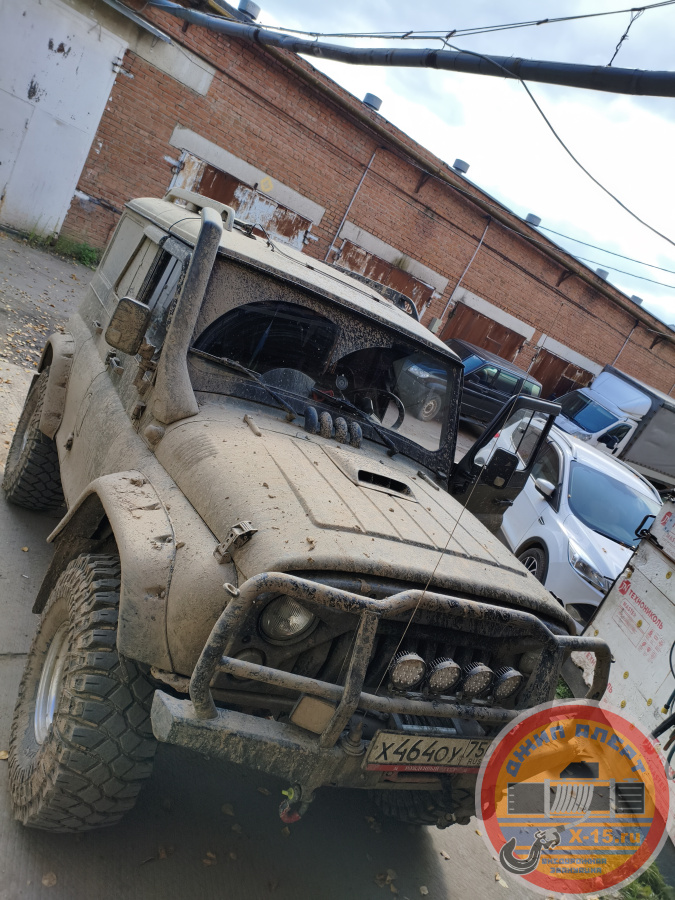 фото застрявшего Уаз 