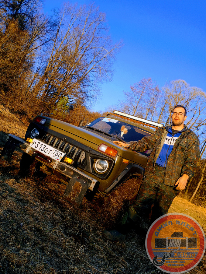 фото застрявшего ВАЗ-21213 (NIVA 4×4)  