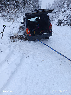 прошу помощи, вытащить машину,застряли в лесу(есть динамическая стропа) вытащить застрявшую машину Hyundai terracan 