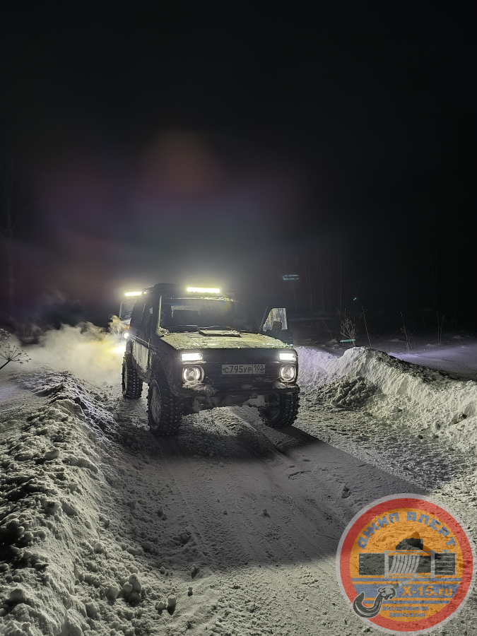фото застрявшего Нива 21213  Уфа