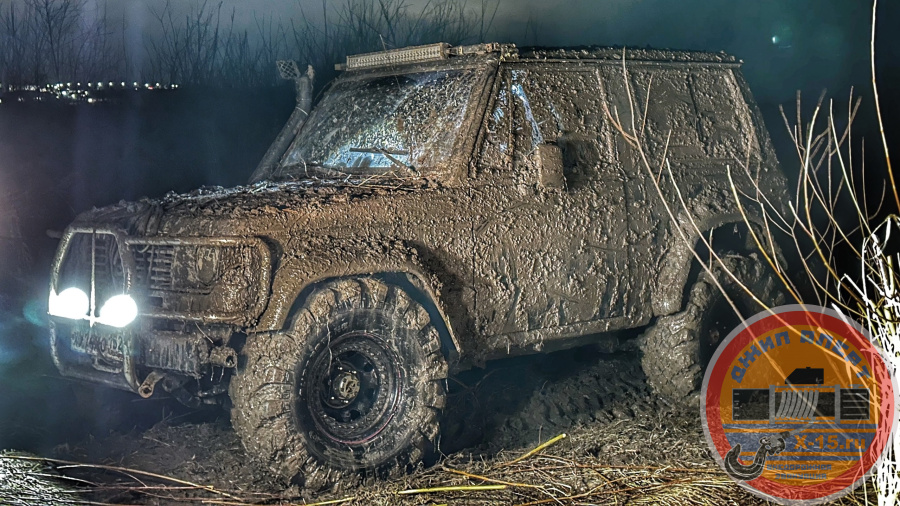 фото застрявшего Митсубиси Монтеро 1 Кстово