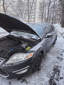 Сел аккумулятор вытащить застрявшую машину Ford
