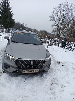 Застрял на кладбище в снегу. Кладбище находится в сторону сапогова слева. вытащить застрявшую машину Faw bestune t77