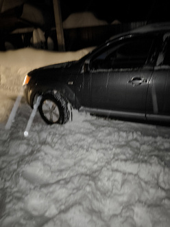 Застрял в СНТ Поиск владимирская область Александровский район. В СНТ дороги не чищены и я уселся в середине СНТ. Спустить бы машину на участок вытащить застрявшую машину Митсубиси аутлендер xl МКПП