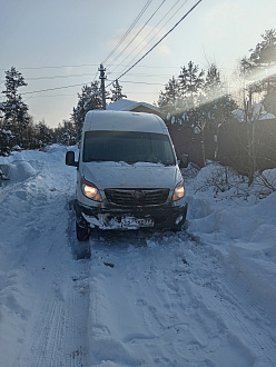 Застрял на территории СНТ голубые дали в районе электрогорска, машину снесло в канаву, не могу выбраться вытащить застрявшую машину Соллерс атлант