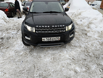 Застрял на парковке на дне вытащить застрявшую машину Range rover