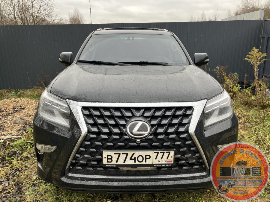 фото застрявшего Lexus GX Москва