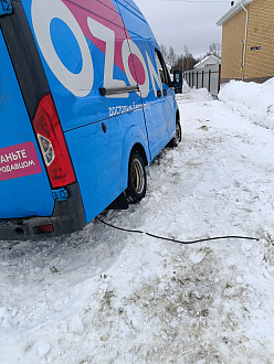 Застрял в частном секторе вытащить застрявшую машину Газ некст