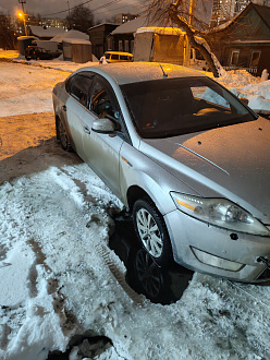 прошу помощи, застрял в частном секторе, сел на брюхо. Трос есть, вытащить на 1 метр 8 вытащить застрявшую машину Форд мондео 