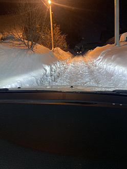 Застрял в деревне Куюки на дороге не чищена дорога стою уже долга заканчивается бензин вытащить застрявшую машину Веста