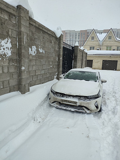 прошу помощи,  вытащить застрявшую машину Kia