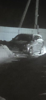 Застрял в сугробе на огороде. Дорога плохая снежная. вытащить застрявшую машину Kia sorento prime