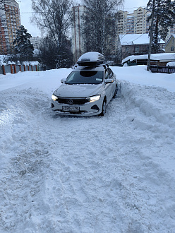 Застрял в колее вытащить застрявшую машину Фольксваген поло