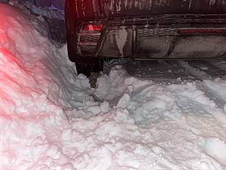 помогите,  вытащить застрявшую машину Хавал 