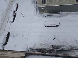 Застряла в снегу во дворе  , стояла 6 месяцев вытащить застрявшую машину Форд мандео 