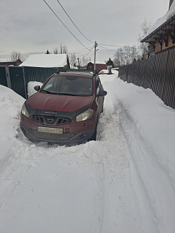 Застряла в снт. вытащить застрявшую машину Не сам кашкай.