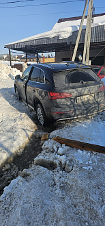 прошу помощи, застряли в рыхлом снегу, 100м до дороги вытащить застрявшую машину Audi q5