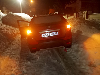 помогите пожалуйста,  застрял... вытащить застрявшую машину Dongfeng H30 Cross